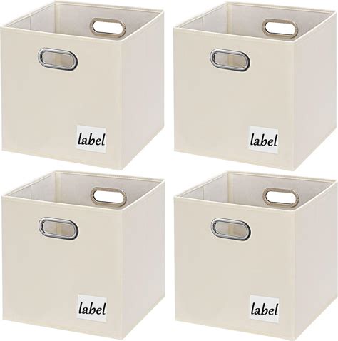 metal storage fabric cubes|12x12x12 storage cube with lid.